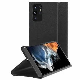 Чехол Samsung Galaxy S22 Ultra Araree Bonnet Stand, Black, Черный